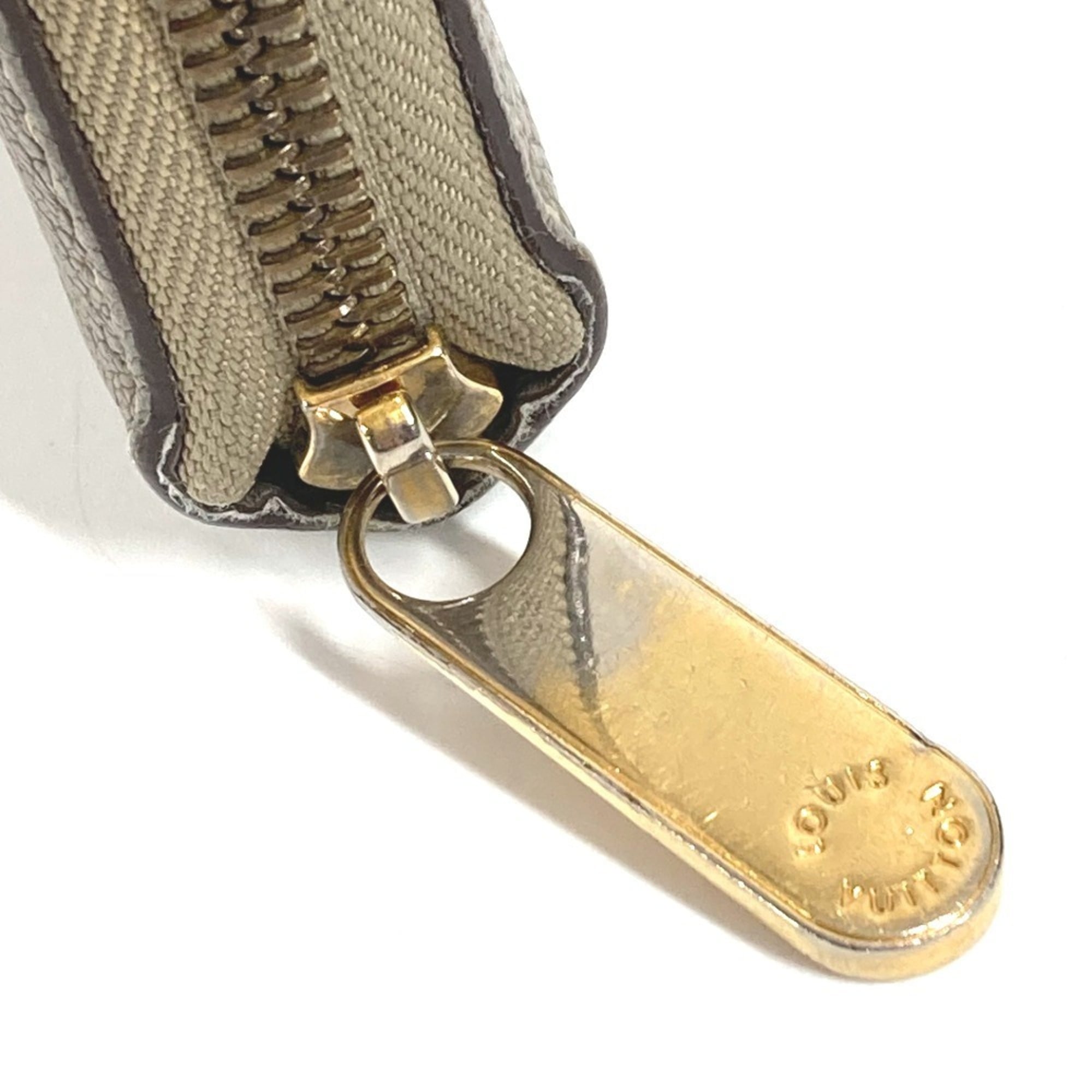 Louis Vuitton Galle Gray Velone Suhali Leather Long Wallet (Bi-Fold) (Pre-Owned)