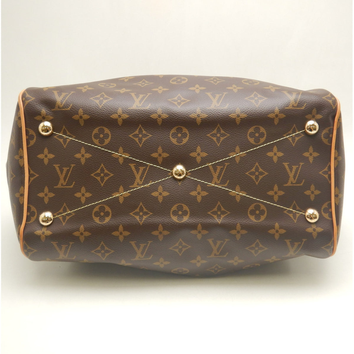 Louis Vuitton Monogram Brown Monogram Tote Bag (Pre-Owned)