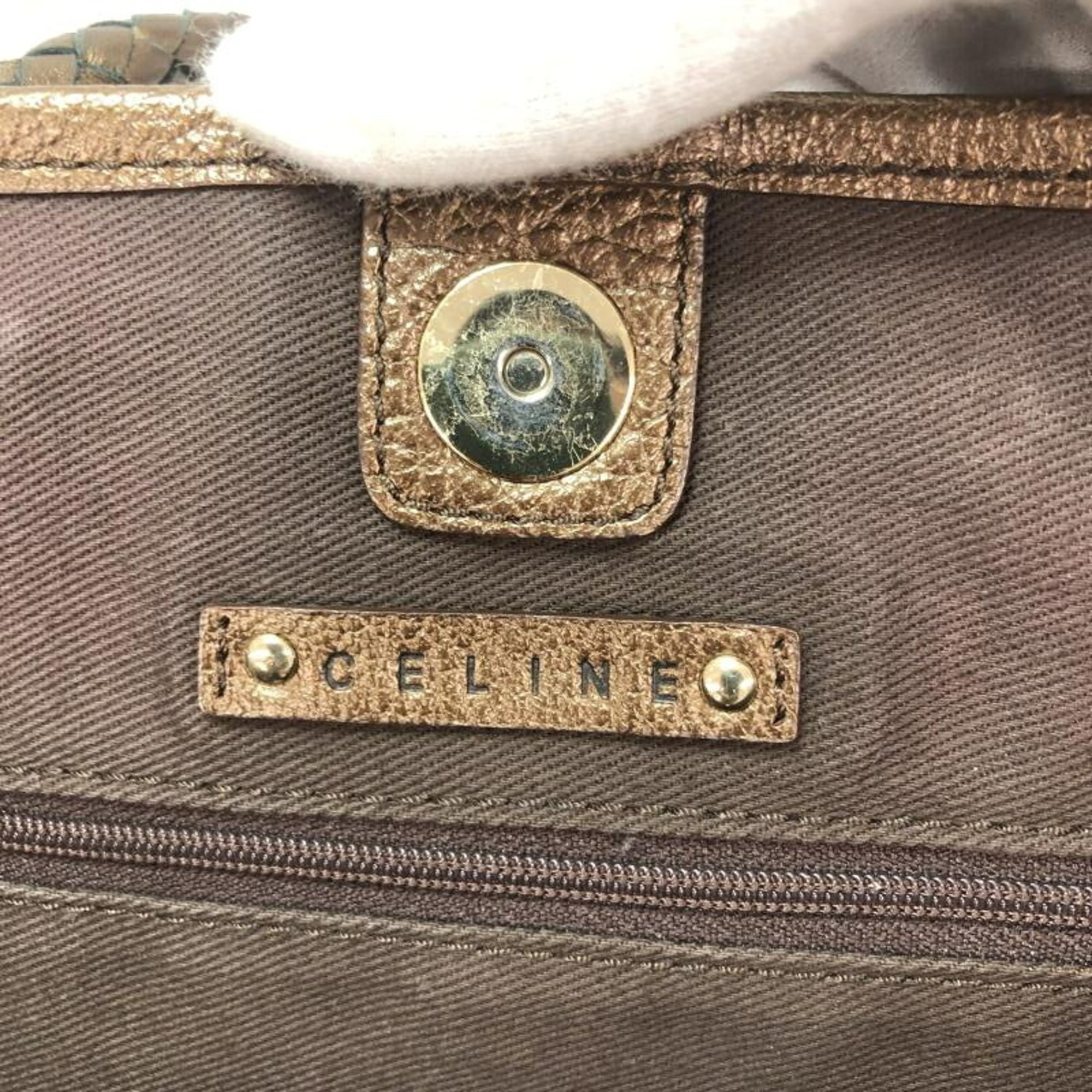 Celine Brown Handbag Tote Bag (Pre-Owned)