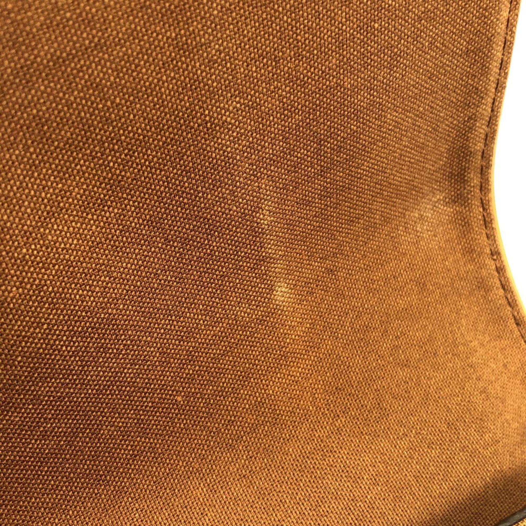 Louis Vuitton Marron Coated Canvas Shoulder Bag (Pre-Owned)