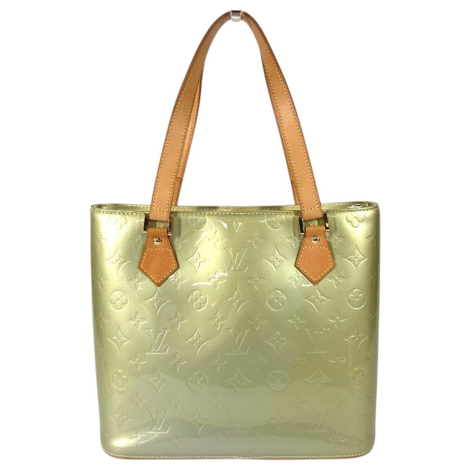 Louis Vuitton Monogram Vernis Gray Gris Monogram Vernis Shoulder Bag (Pre-Owned)