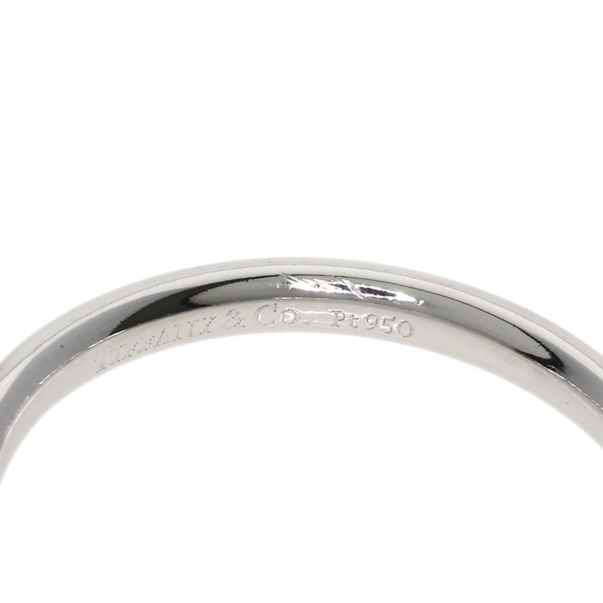Tiffany Platinum 950 Band Ring (Pre-Owned)