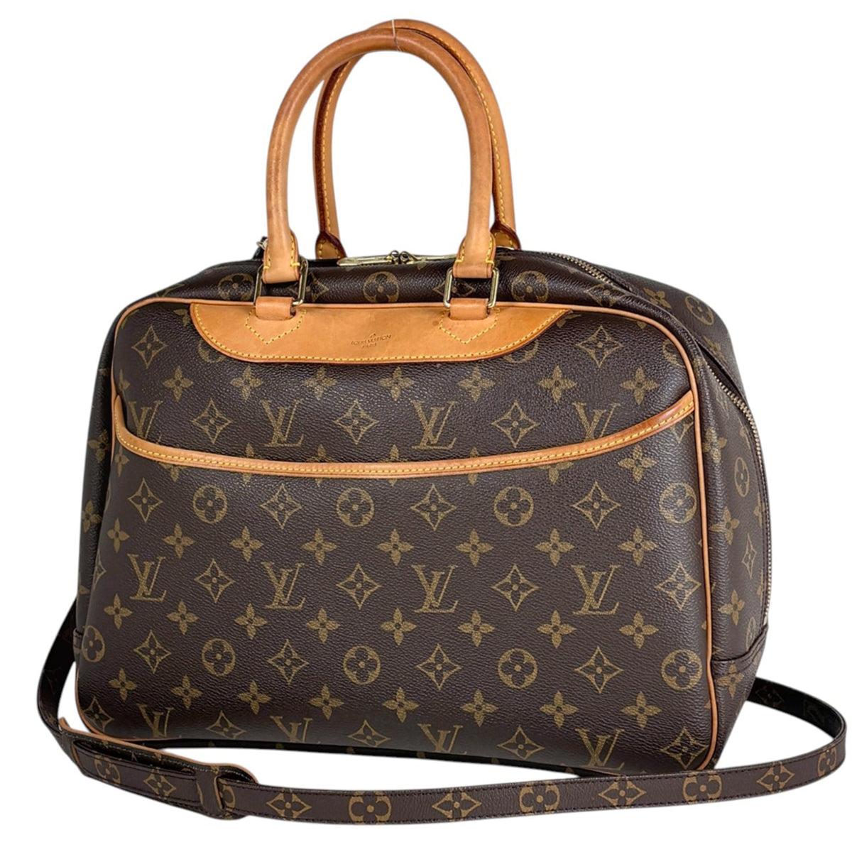 Louis Vuitton Brown Monogram Handbag (Pre-Owned)