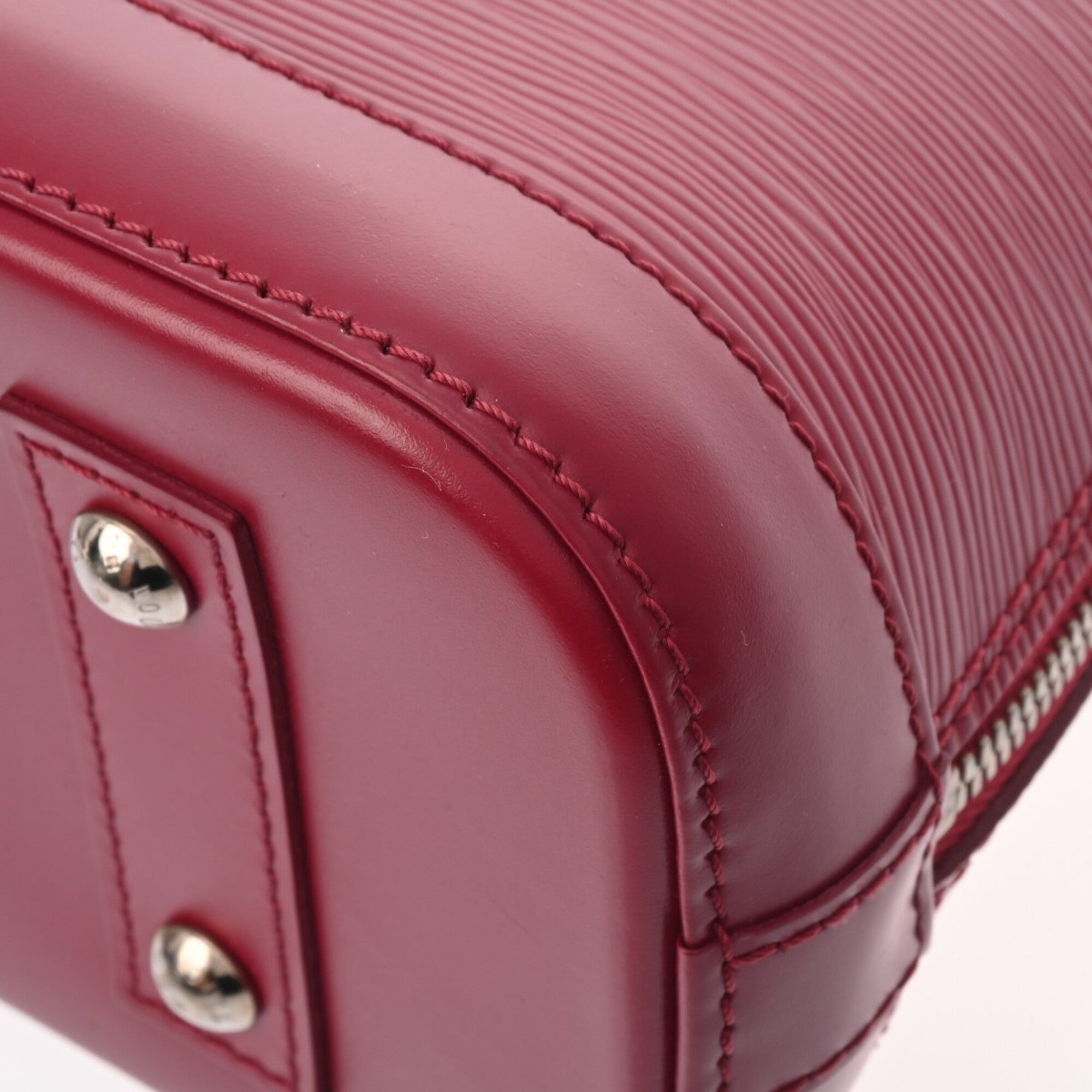 Louis Vuitton Fuchsia Leather Handbag (Pre-Owned)