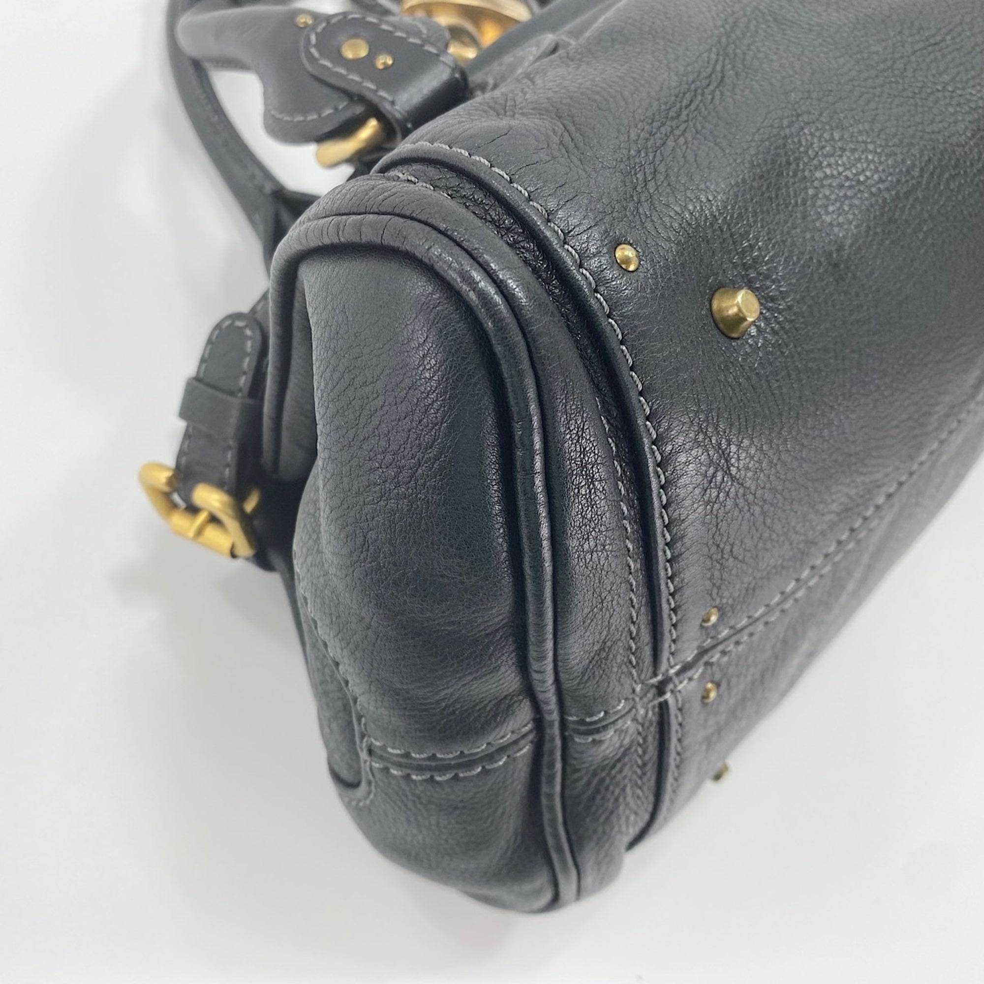 Chloé Paddington Black Handbag (Pre-Owned)