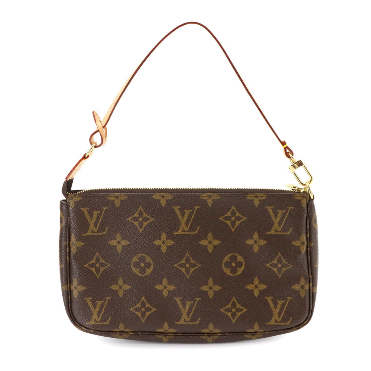 Louis Vuitton Brown Monogram Monogram Handbag Pochette (Pre-Owned)