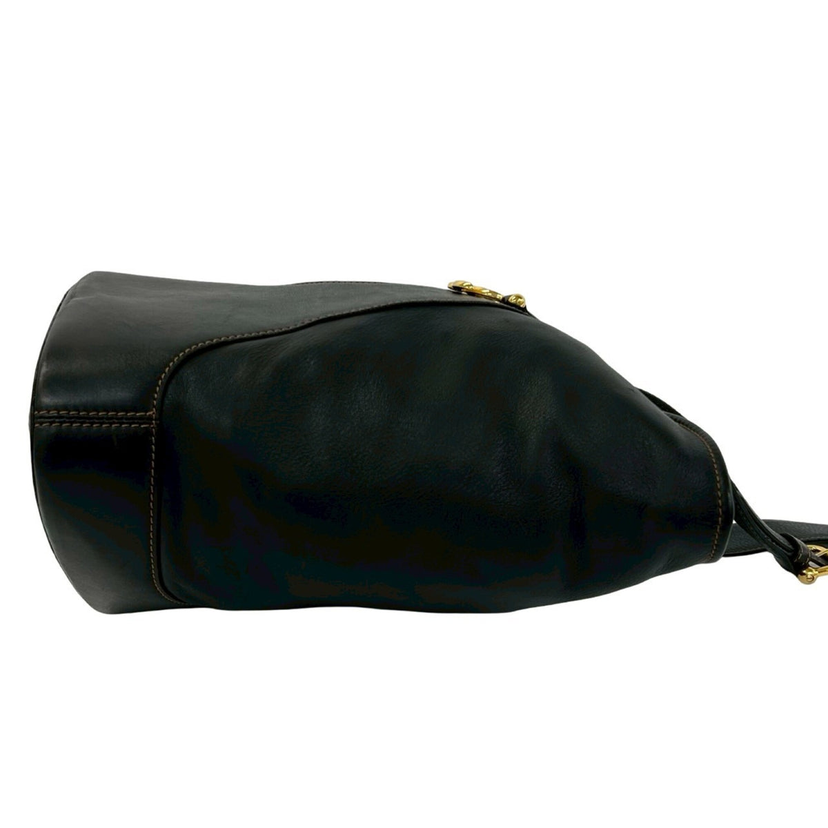 Loewe Black Leather Shoulder Bag Sling Bag (Pre-Owned)