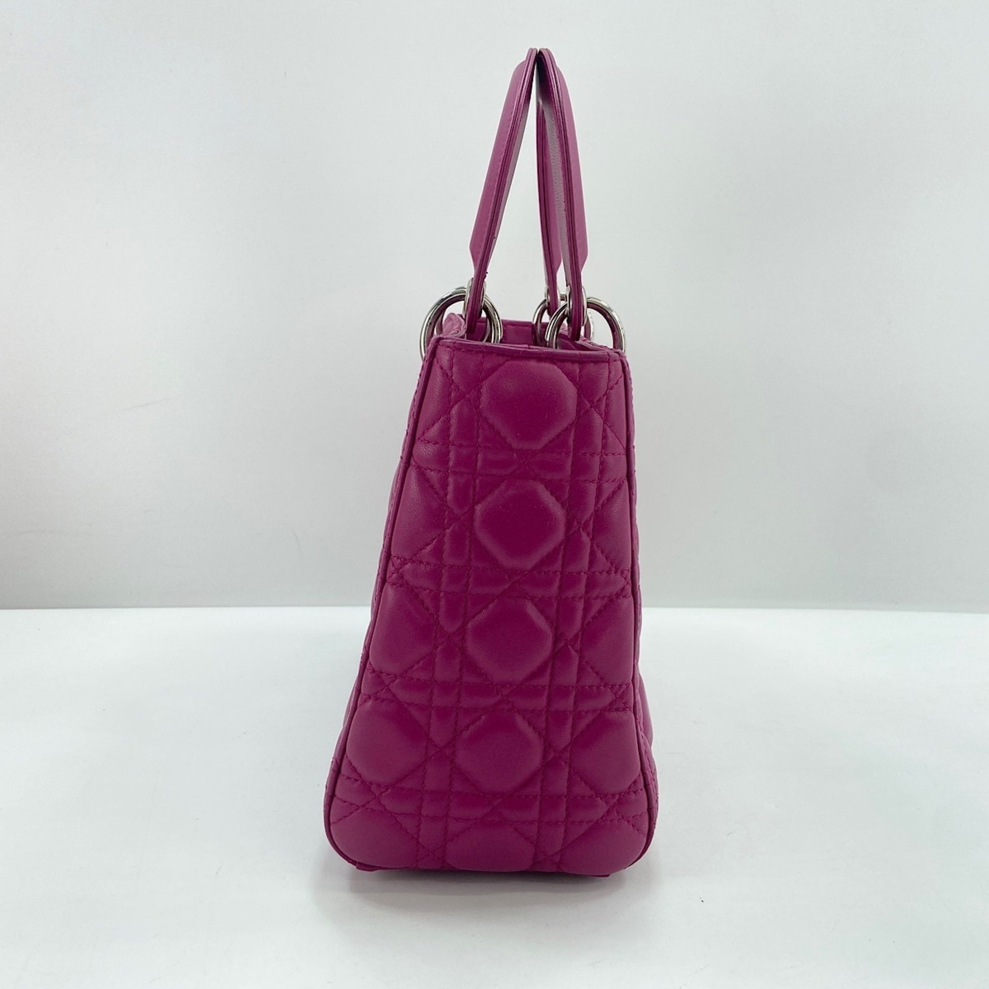 Christian Dior Purple Handbag Shoulder Bag (Pre-Owned)