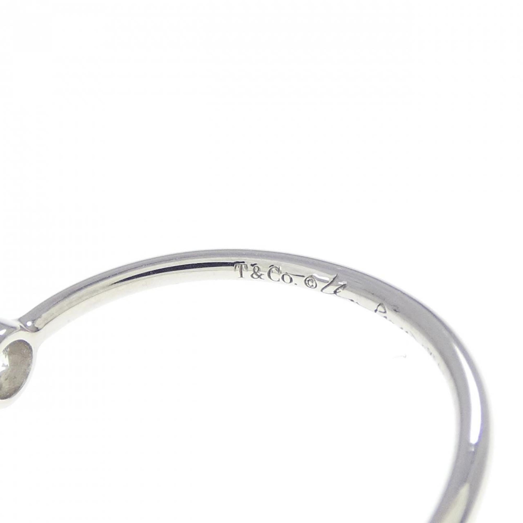 Tiffany Platinum Platinum 950 Band Ring (Pre-Owned)