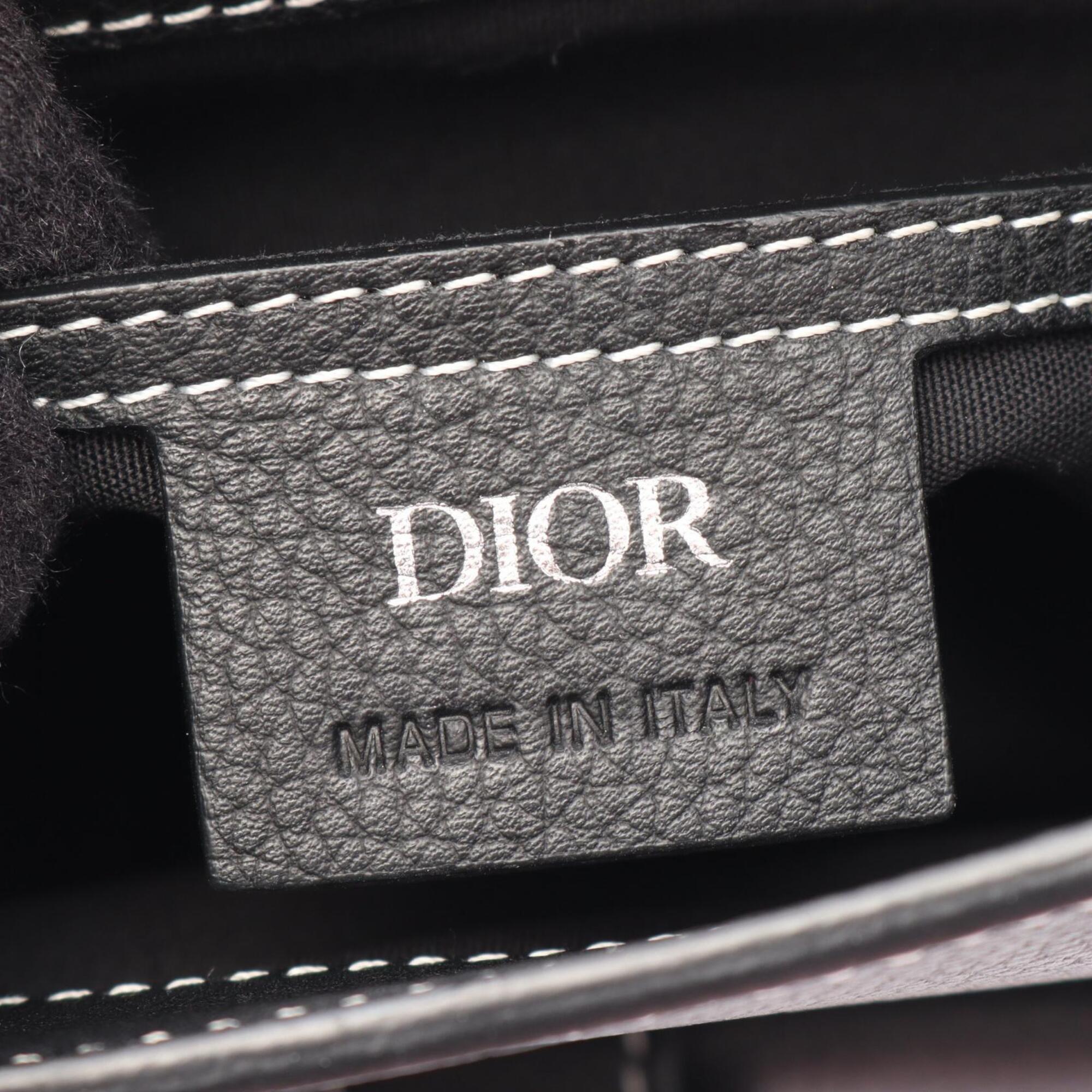 Christian Dior Black Leather Backpack (Pre-Owned)