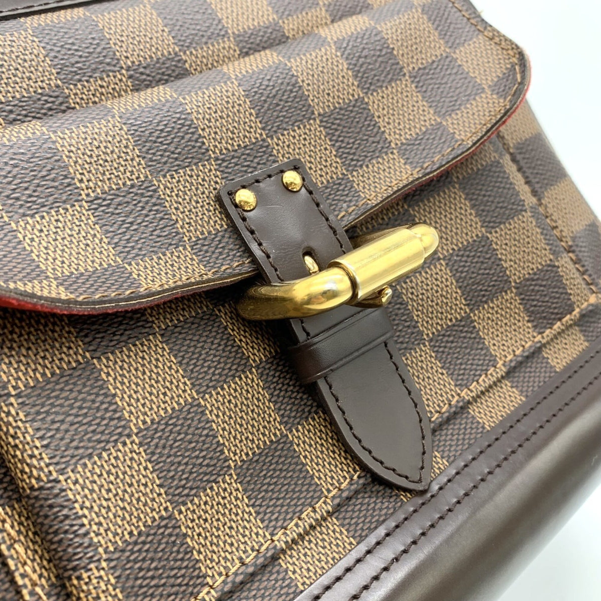 Louis Vuitton Brown Damier Canvas Damier Canvas Handbag (Pre-Owned)