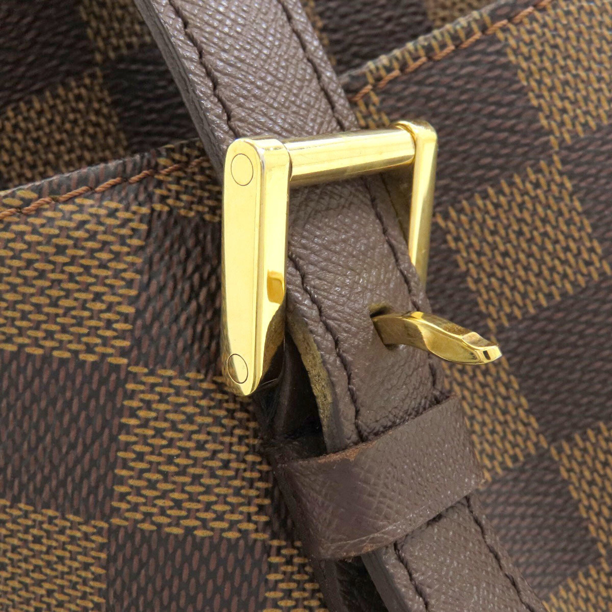 Louis Vuitton Damier Canvas Ebene Damier Canvas Handbag (Pre-Owned)