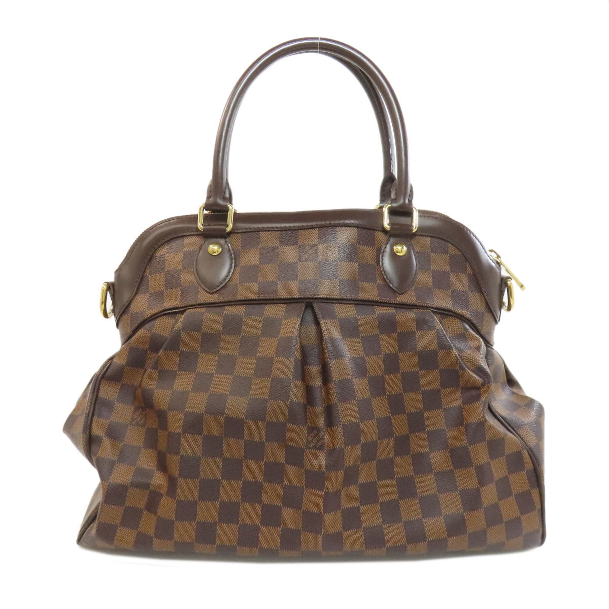 Louis Vuitton Damier Canvas Ebene Damier Canvas Tote Bag (Pre-Owned)