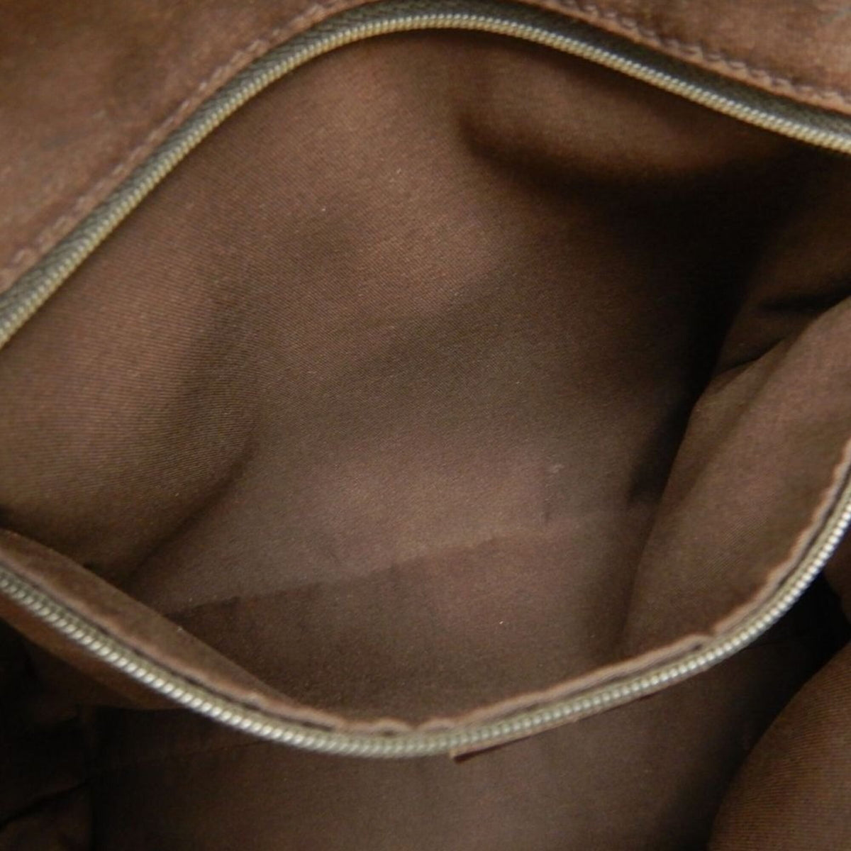 Gucci Abbey Beige Brown Gg Canvas Leather Tote Bag (Pre-Owned)