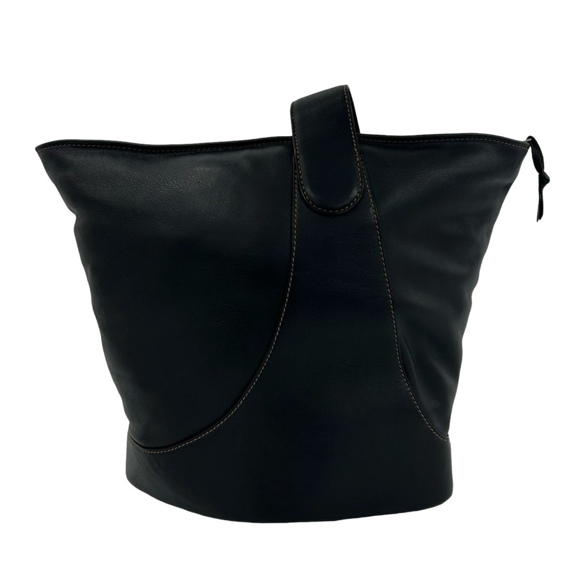 Loewe Black Leather Shoulder Bag Sling Bag (Pre-Owned)