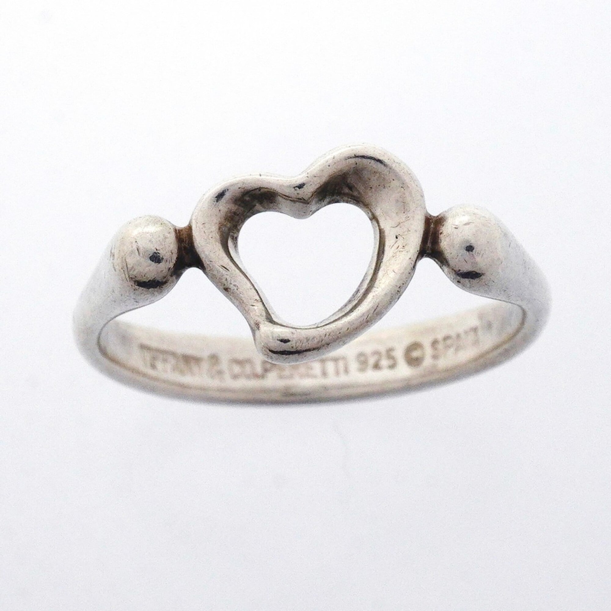 Tiffany Silver 925 Band Ring (Pre-Owned)