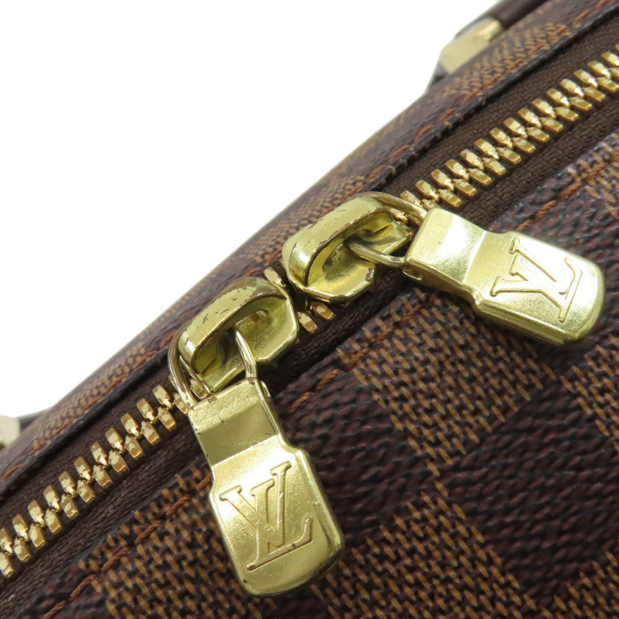 Louis Vuitton Damier Damier Canvas Ebene Damier Canvas Handbag (Pre-Owned)
