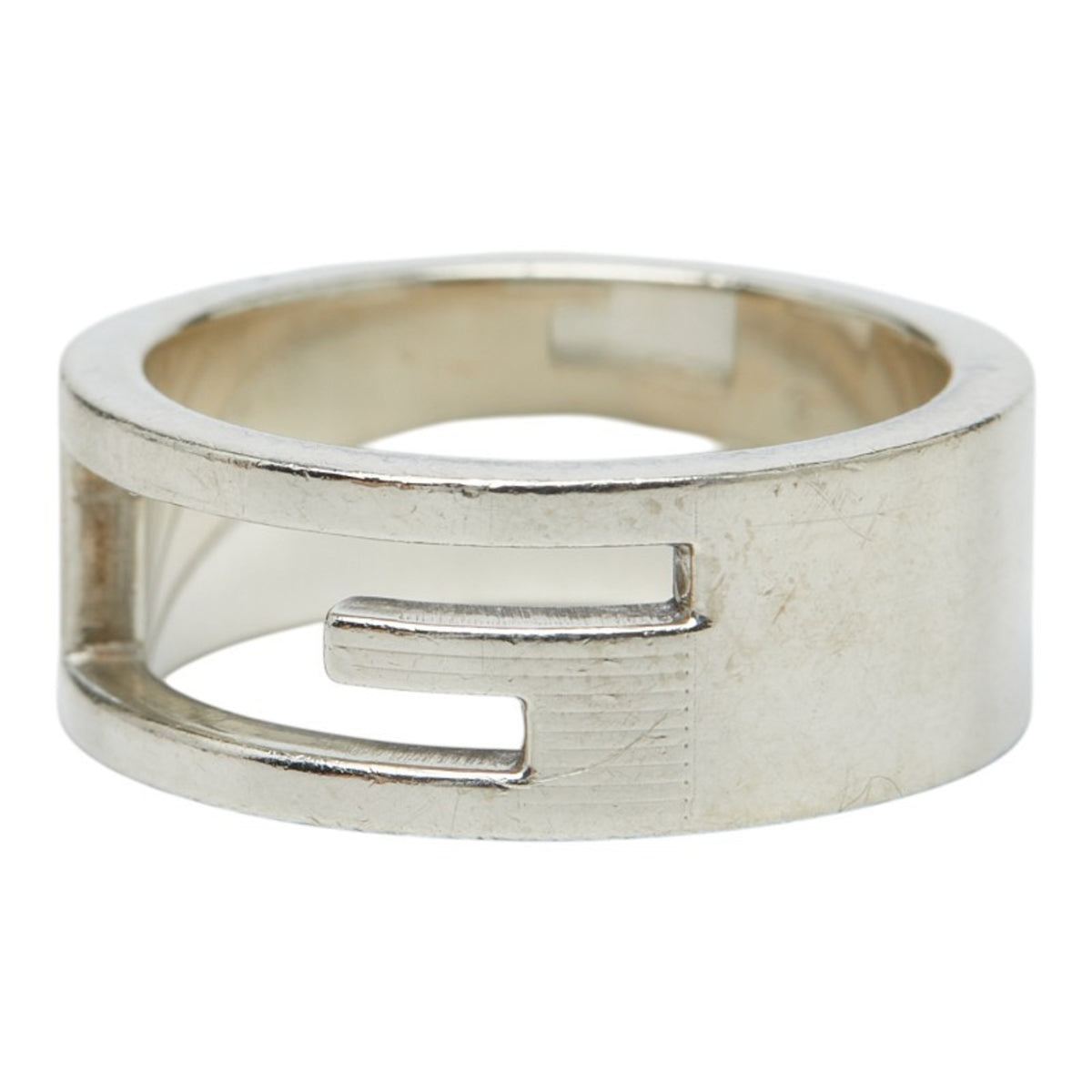 Gucci Silver Silver 925 Band Ring (Pre-Owned)