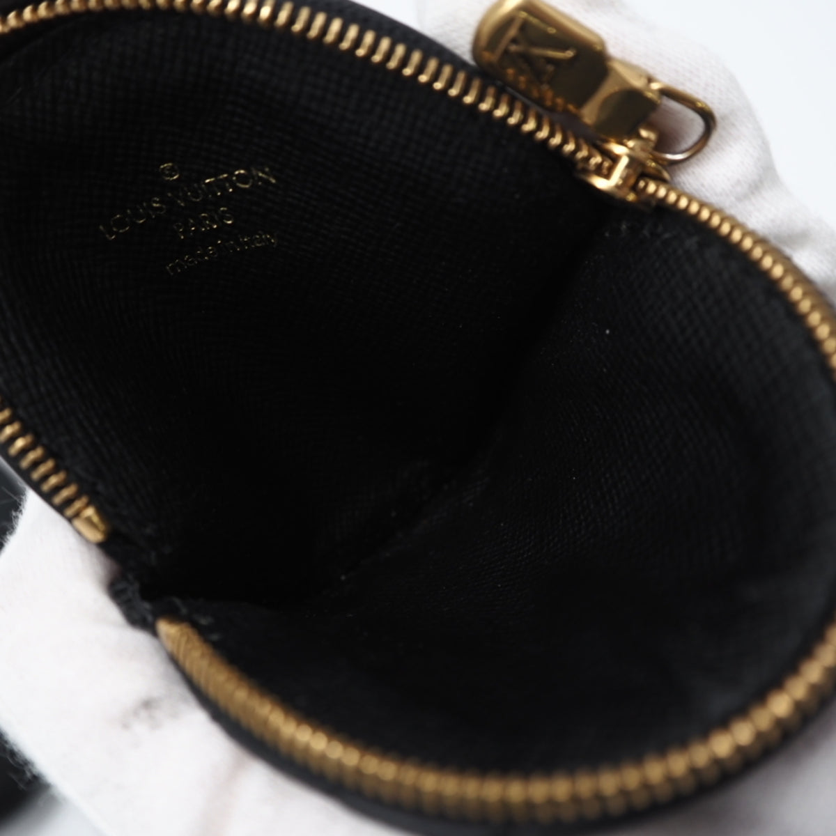 Louis Vuitton Black Leather Pochette Shoulder Bag (Pre-Owned)