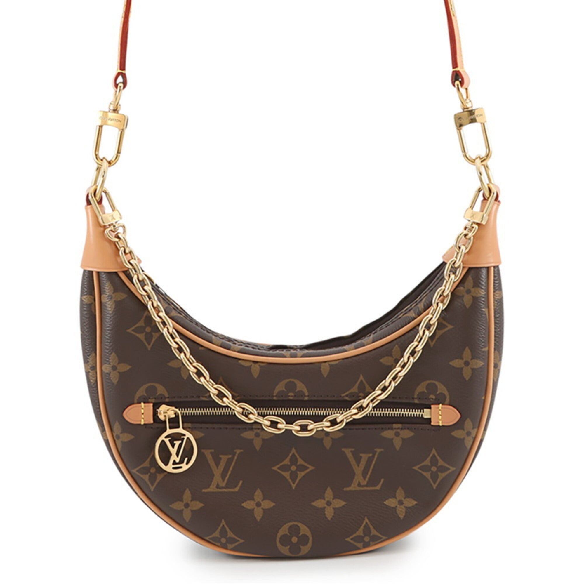 Louis Vuitton Beige Monogram Handbag Shoulder Bag (Pre-Owned)