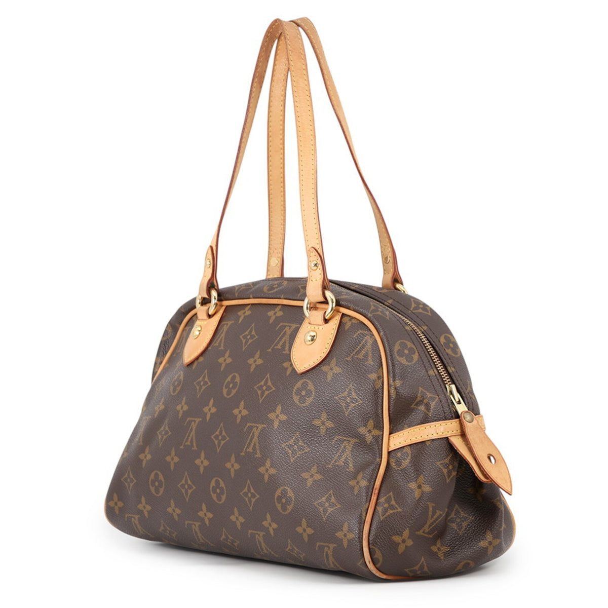 Louis Vuitton Brown Monogram Handbag (Pre-Owned)