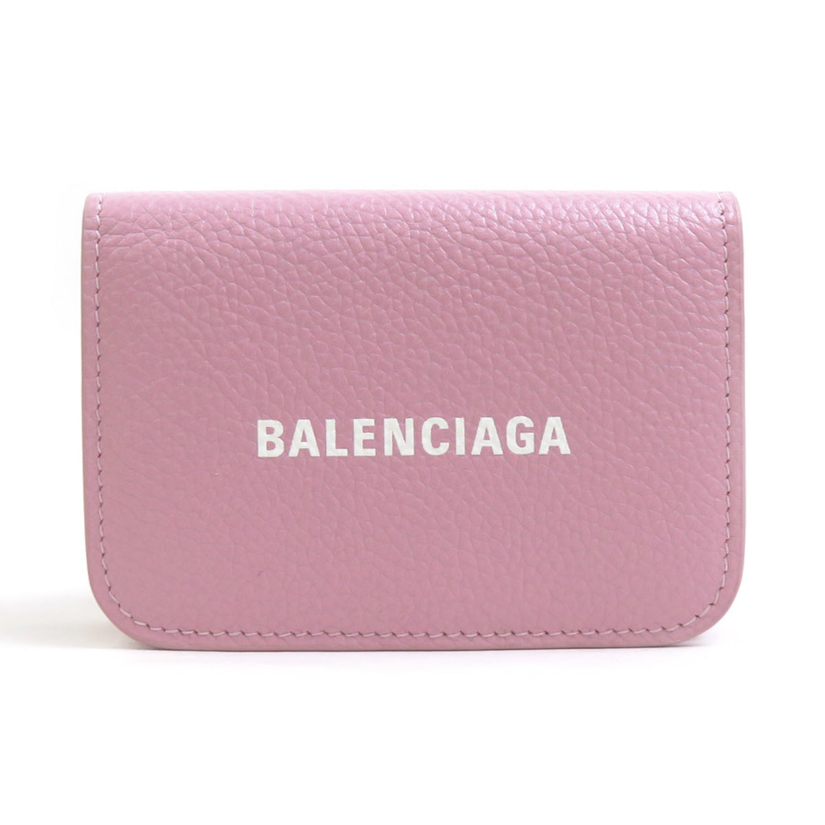 Balenciaga Pink Leather Wallet (Tri-Fold) (Pre-Owned)