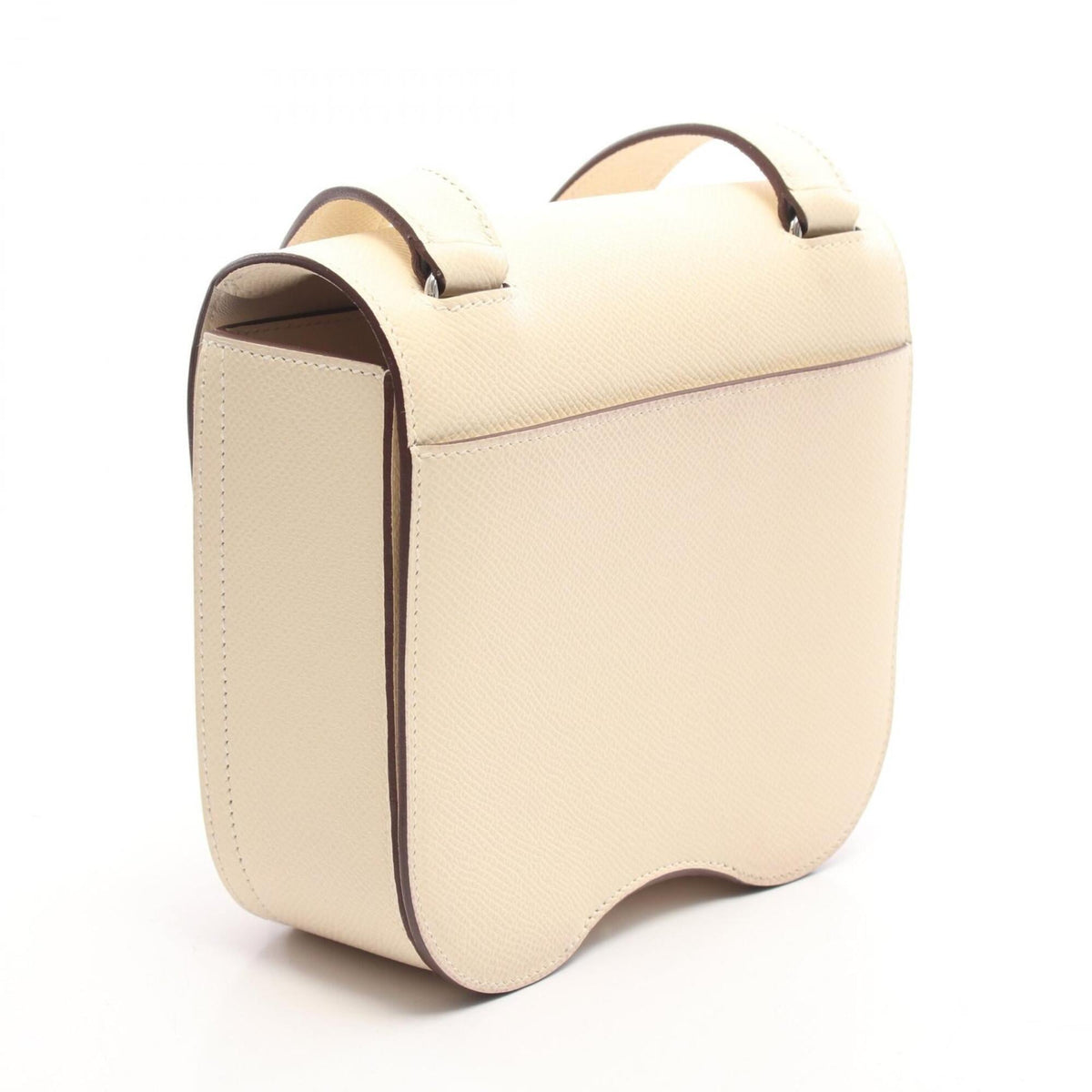 Hermes Ivory Epsom Leather Handbag Shoulder Bag (Pre-Owned)
