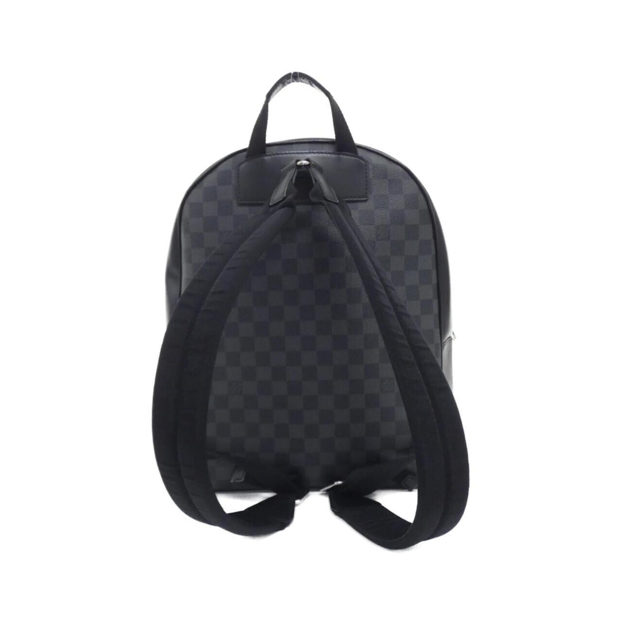 Louis Vuitton Graphite Coated Canvas Backpack (Pre-Owned)