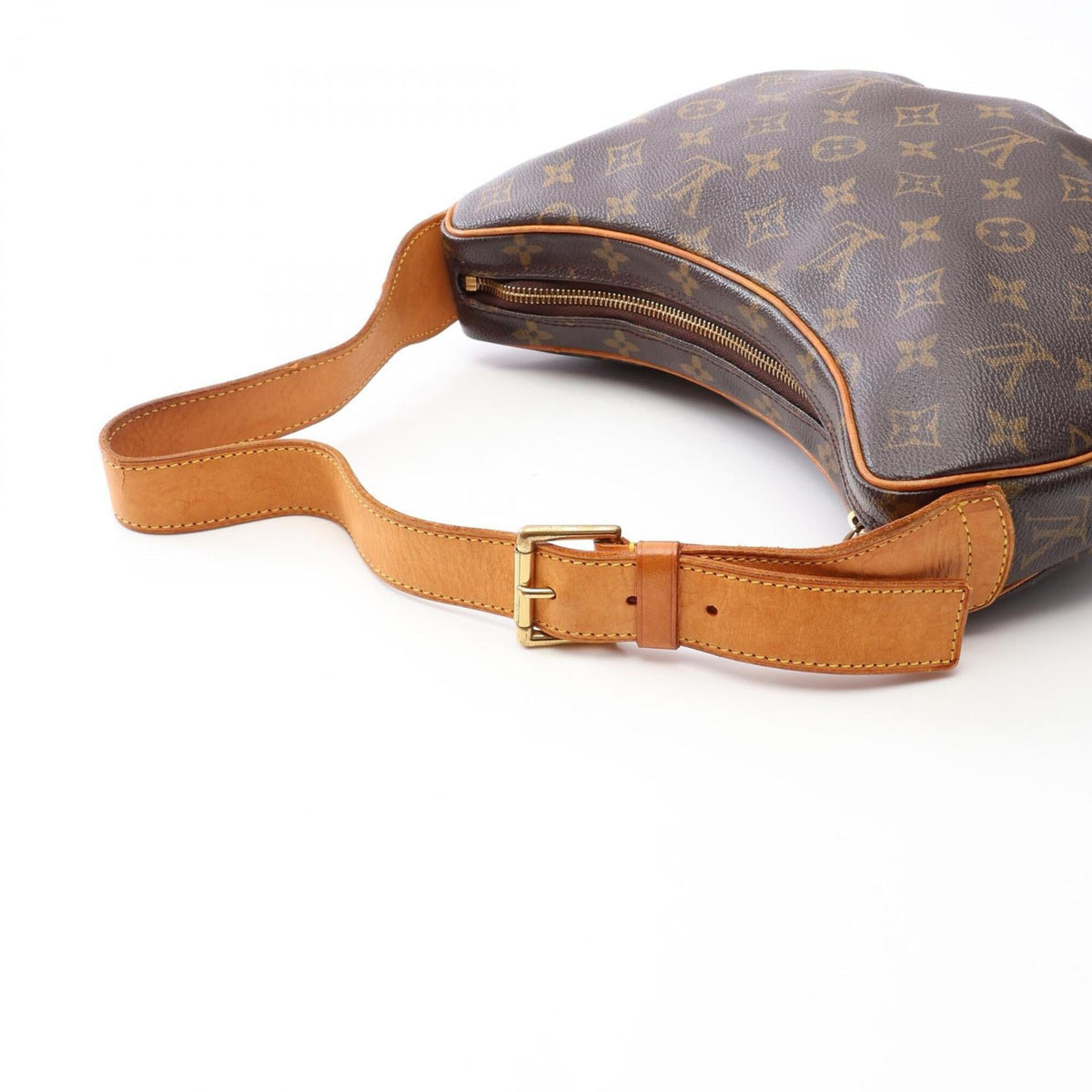 Louis Vuitton Brown Monogram Monogram Leather Handbag Shoulder Bag (Pre-Owned)