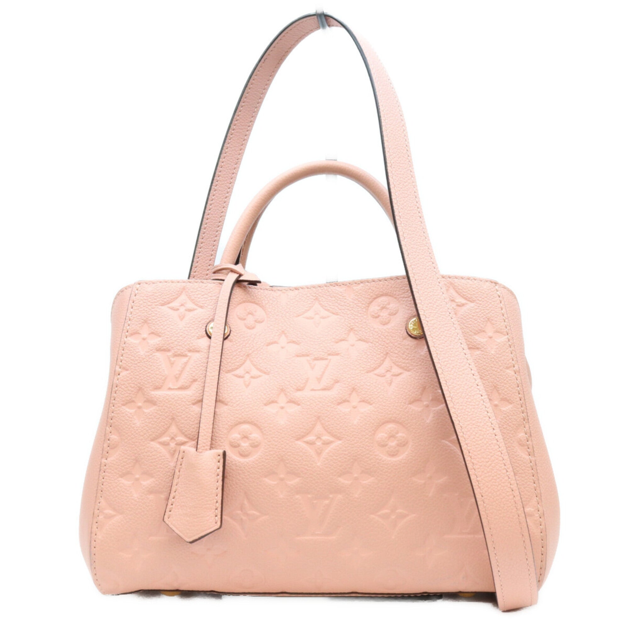 Louis Vuitton Pink Monogram Empreinte Shoulder Bag (Pre-Owned)