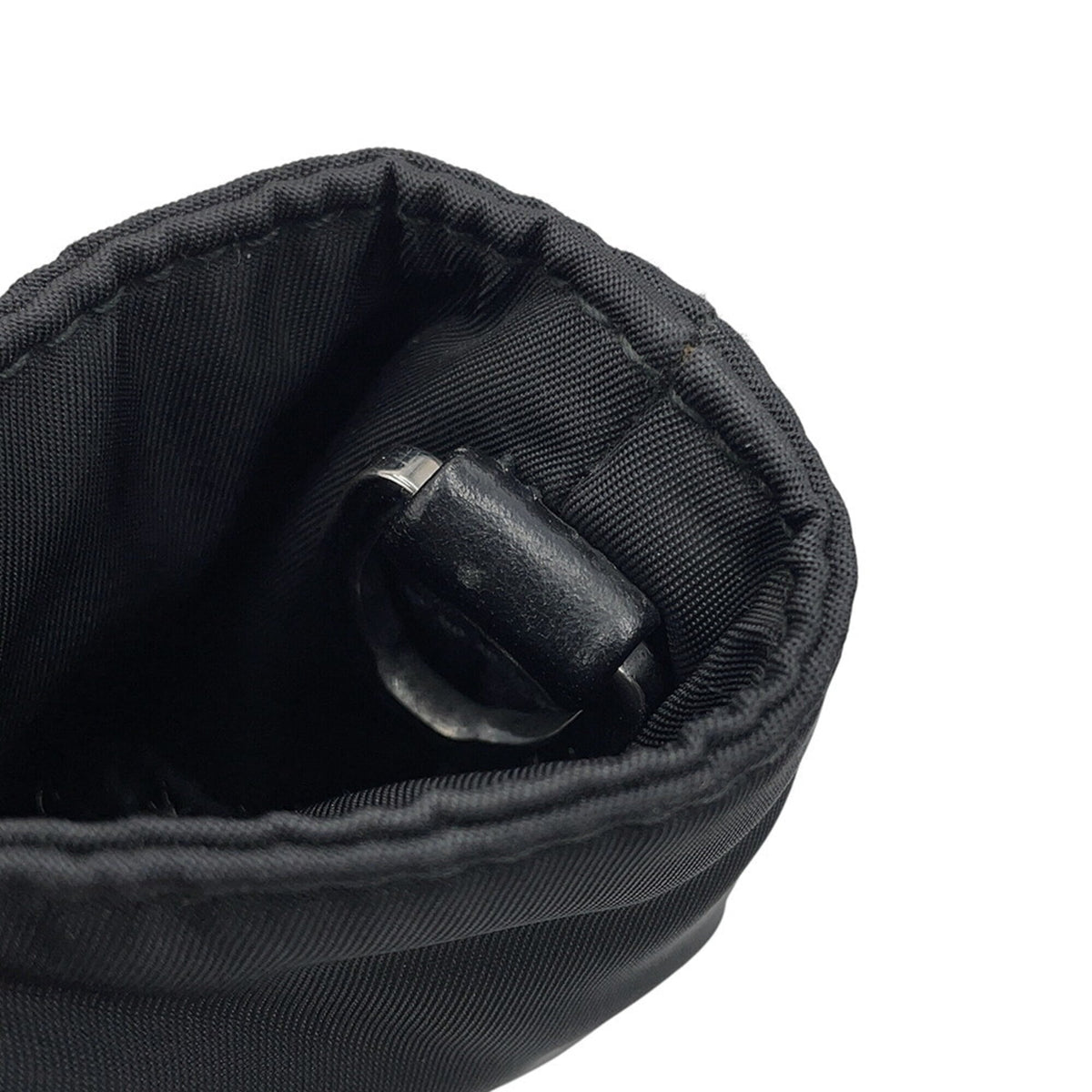 Prada Black Nylon Handbag Shoulder Bag (Pre-Owned)