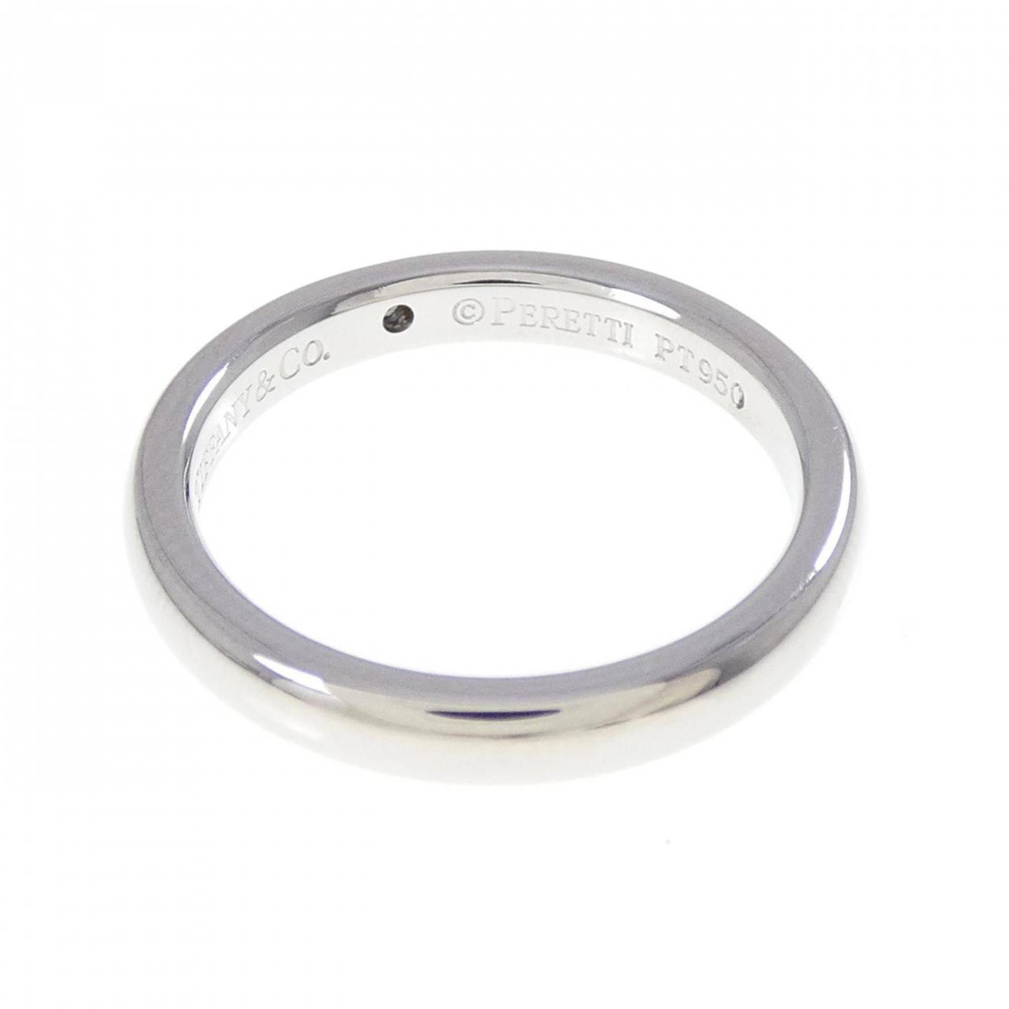 Tiffany Platinum 950 Band Ring (Pre-Owned)