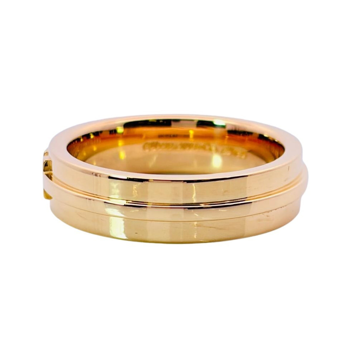 Tiffany Yellow Gold (18K) Band Ring (Pre-Owned)