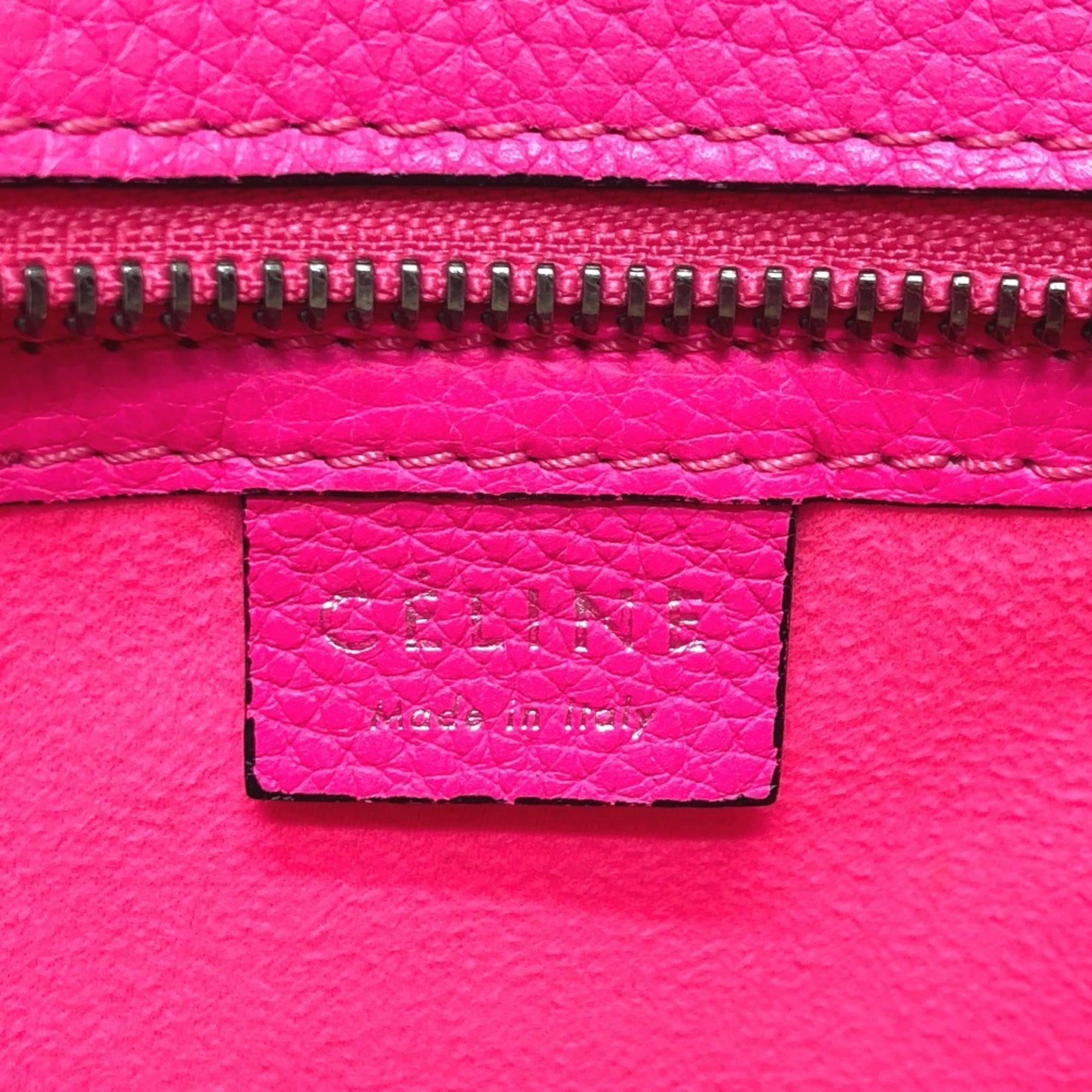 Celine Pink Leather Handbag (Pre-Owned)