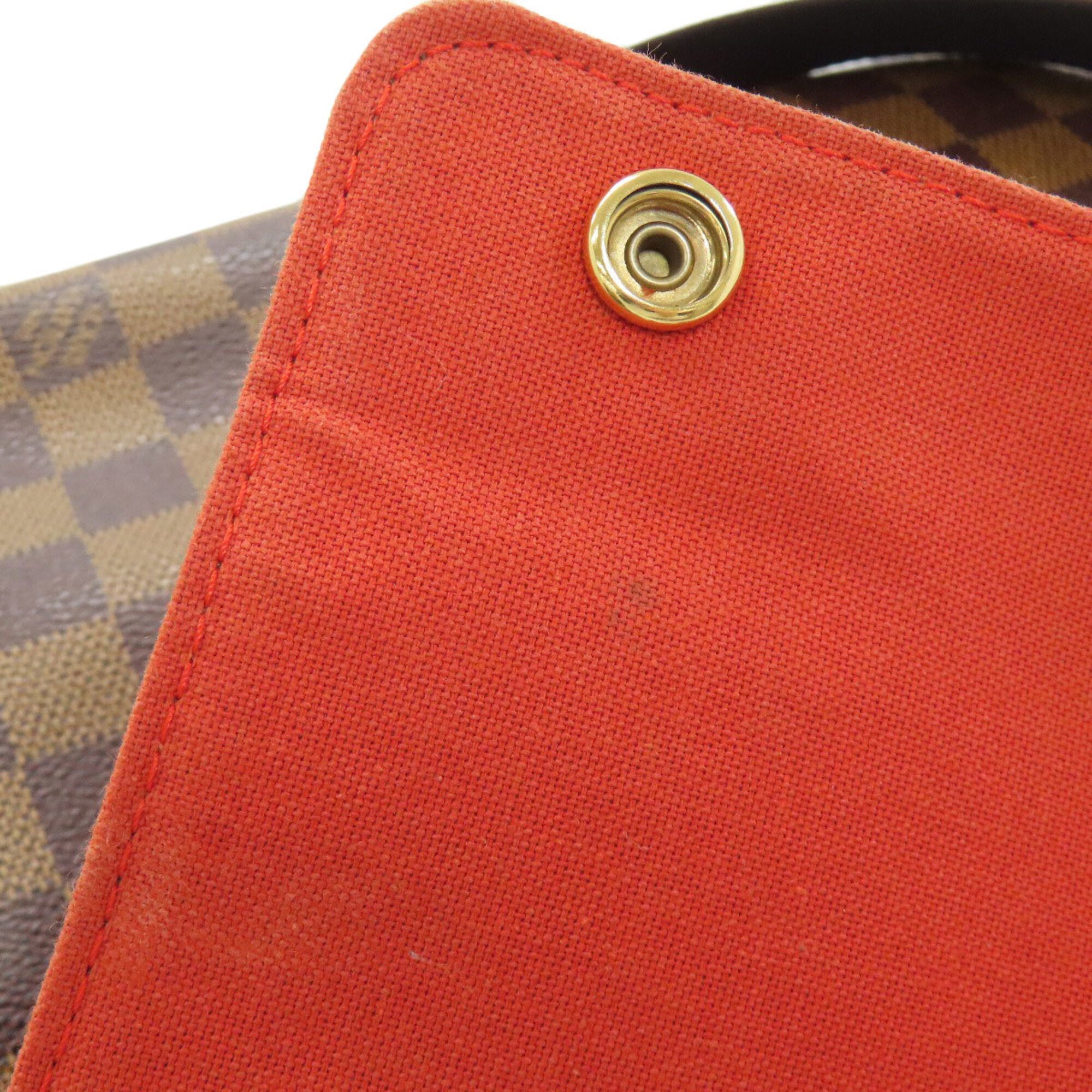 Louis Vuitton Damier Damier Canvas Ebene Damier Canvas Shoulder Bag (Pre-Owned)