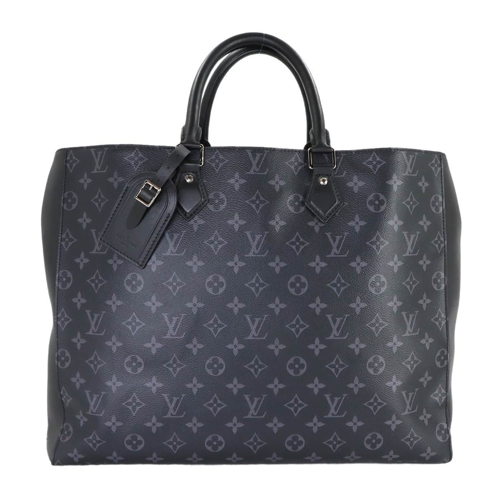 Louis Vuitton Black Monogram Eclipse Monogram Eclipse Handbag Pouch Tote Bag (Pre-Owned)