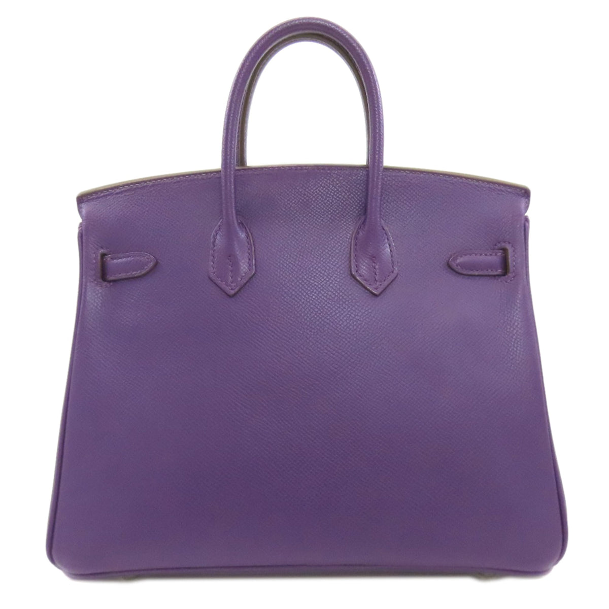 Hermes Purple Epsom Leather Handbag (Pre-Owned)