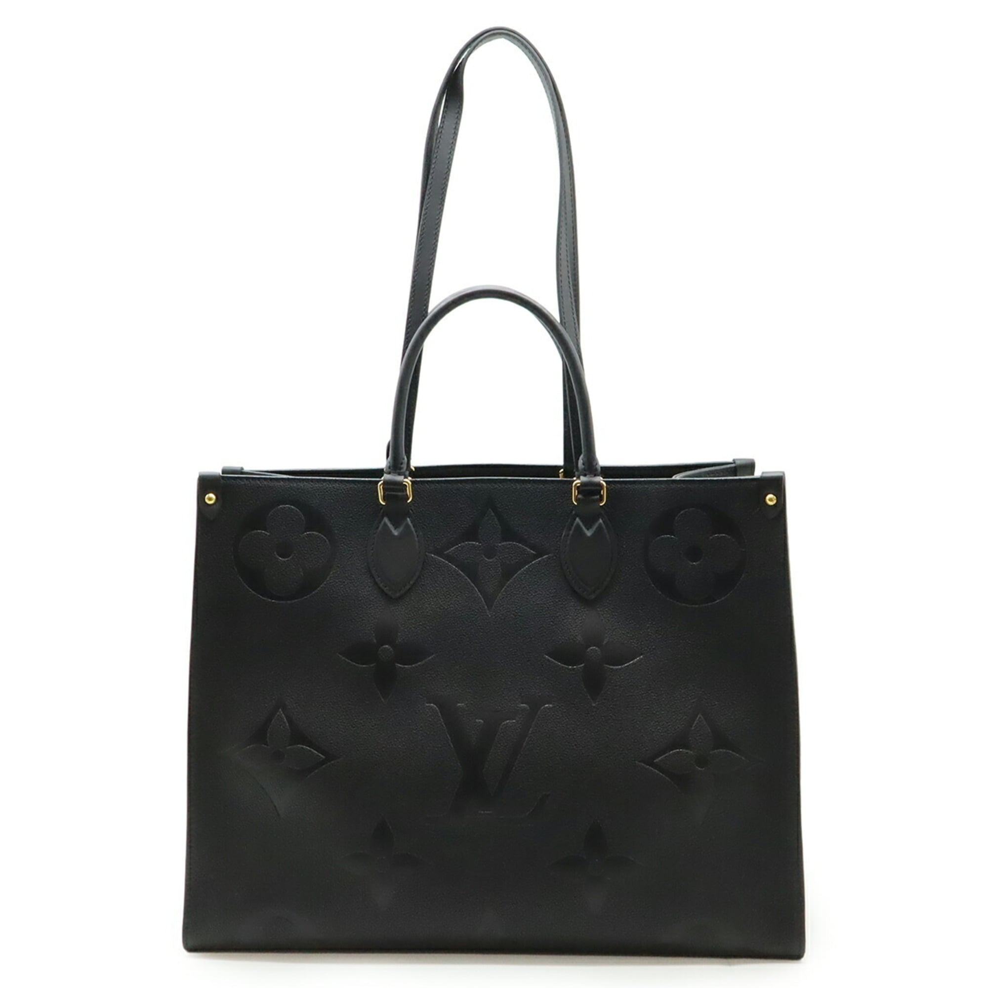 Louis Vuitton Noir Monogram Empreinte Leather Shoulder Bag Tote Bag (Pre-Owned)