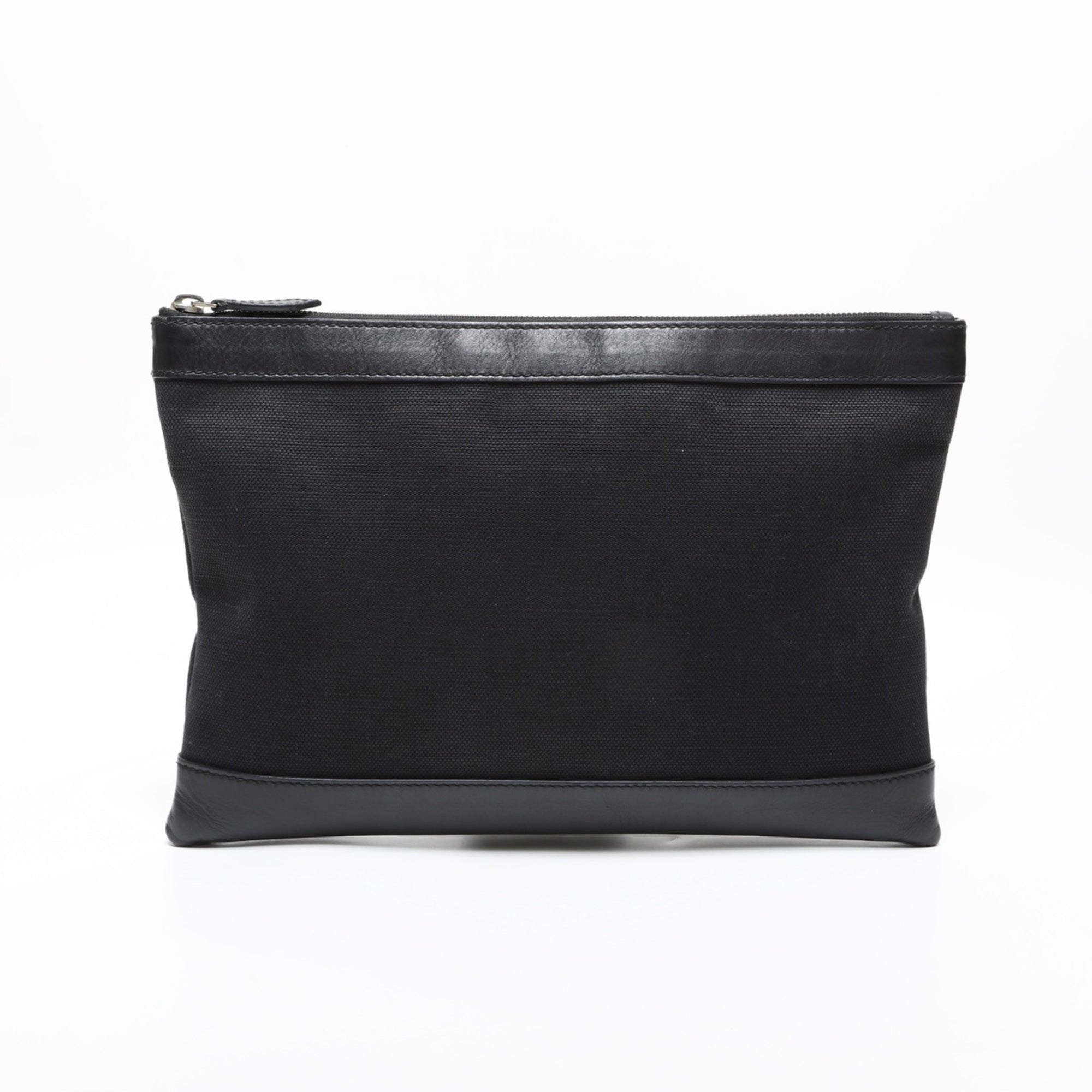 Balenciaga Black Canvas Clutch Bag (Pre-Owned)
