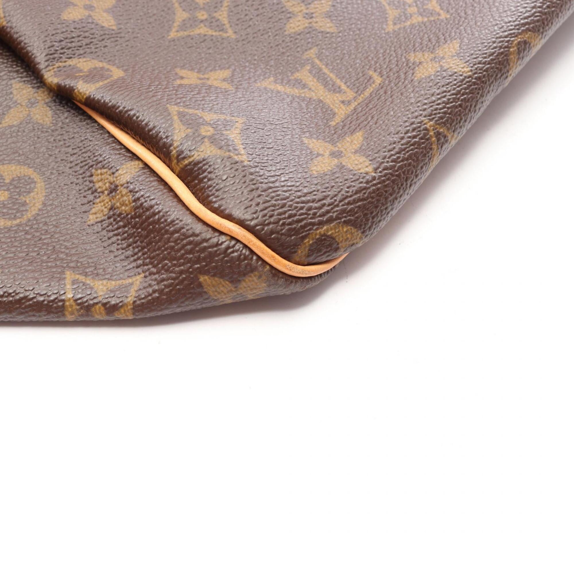 Louis Vuitton Brown Monogram Leather Boston Bag Handbag (Pre-Owned)