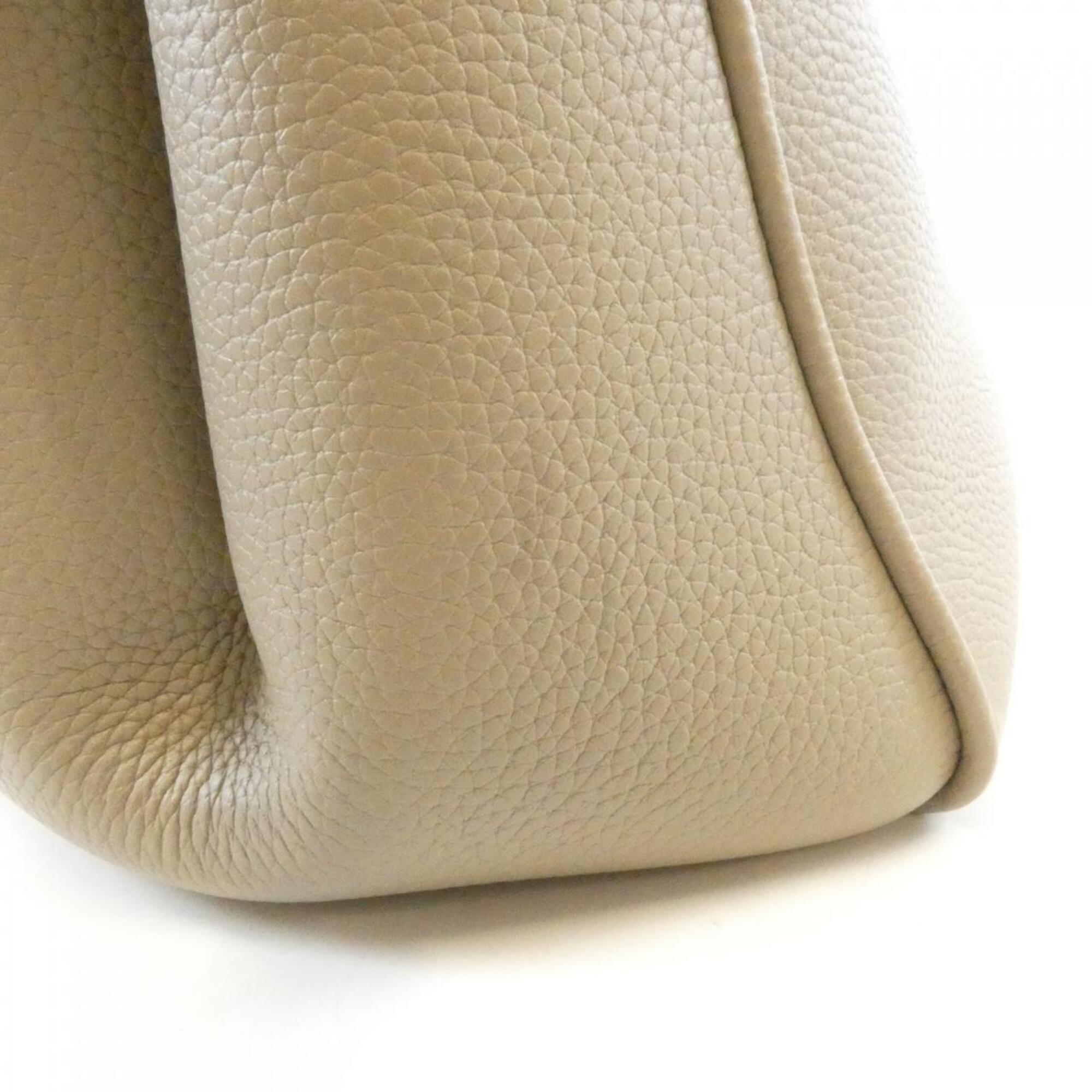 Louis Vuitton Beige Tourterelle Leather Handbag (Pre-Owned)