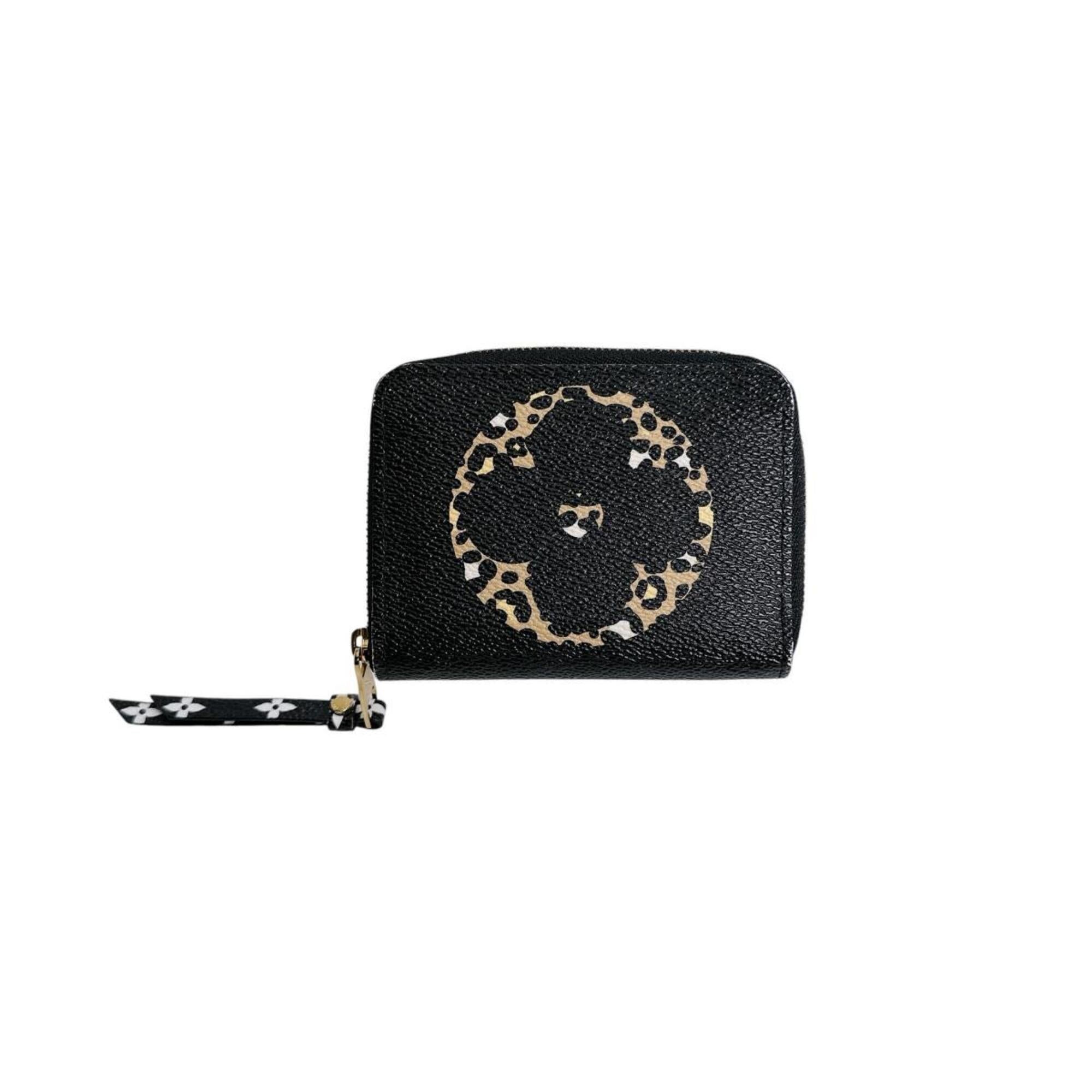 Louis Vuitton Black Monogram Or Yellow Monogram Coin Purse/Coin Case (Pre-Owned)