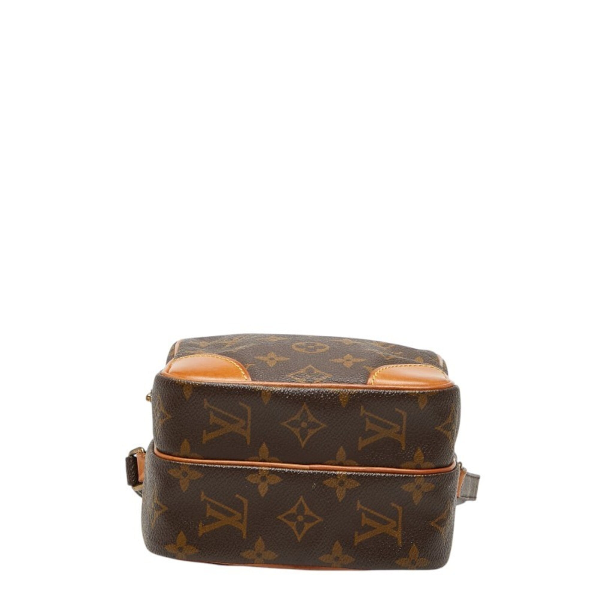 Louis Vuitton Brown Pvc Leather Shoulder Bag (Pre-Owned)
