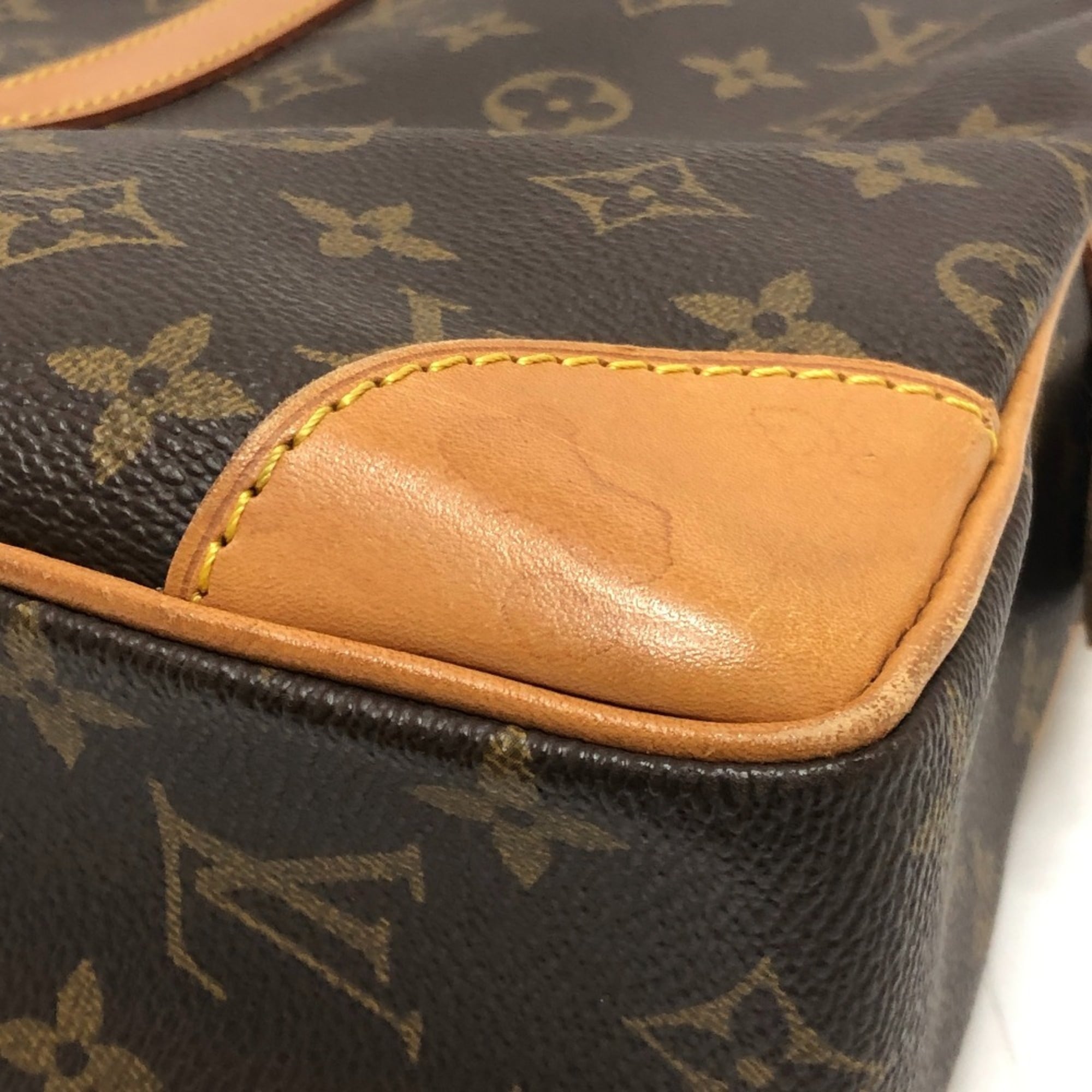 Louis Vuitton Brown Monogram Monogram Briefcase (Pre-Owned)