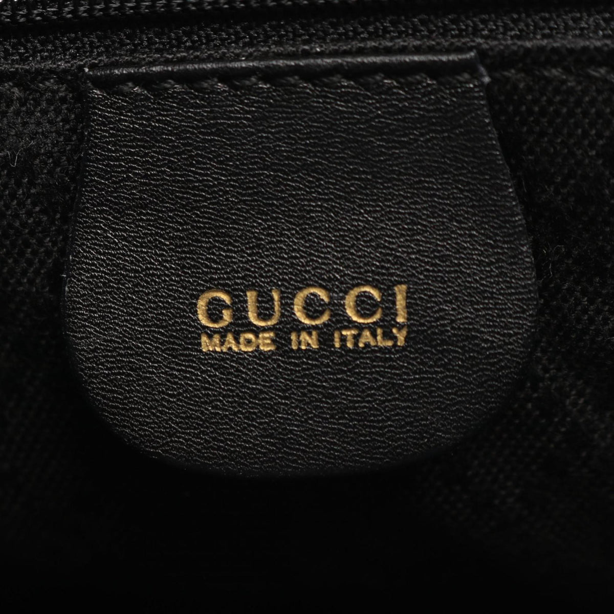 Gucci Black Leather Backpack (Pre-Owned)