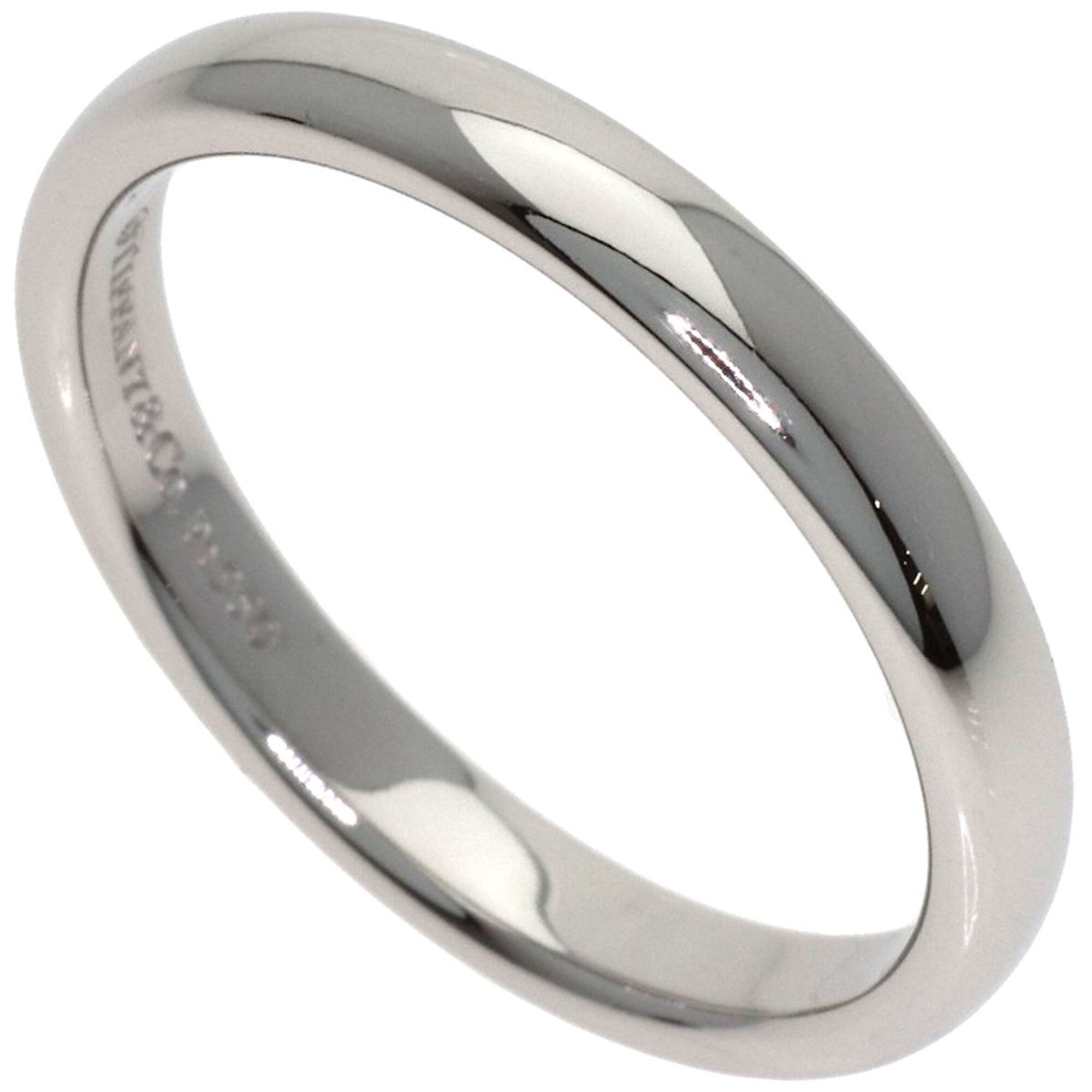 Tiffany Platinum 950 Band Ring (Pre-Owned)