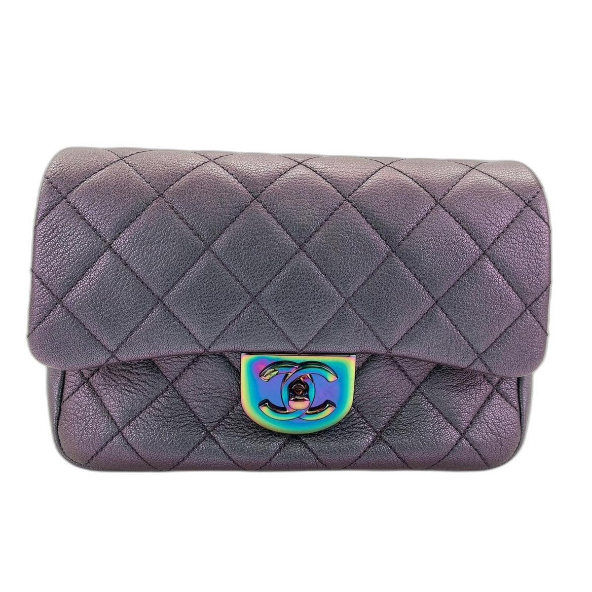Chanel Purple Shoulder Bag (Pre-Owned)