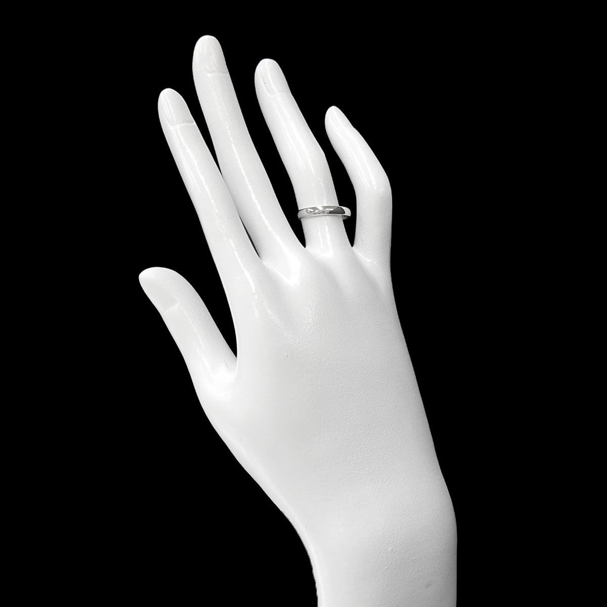 Tiffany Platinum 950 Band Ring (Pre-Owned)