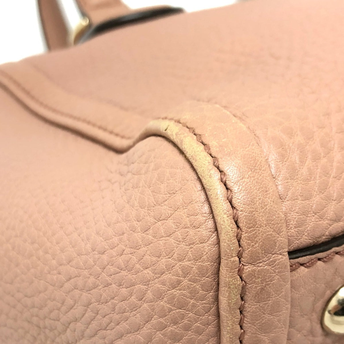 Gucci Beige Leather Handbag (Pre-Owned)