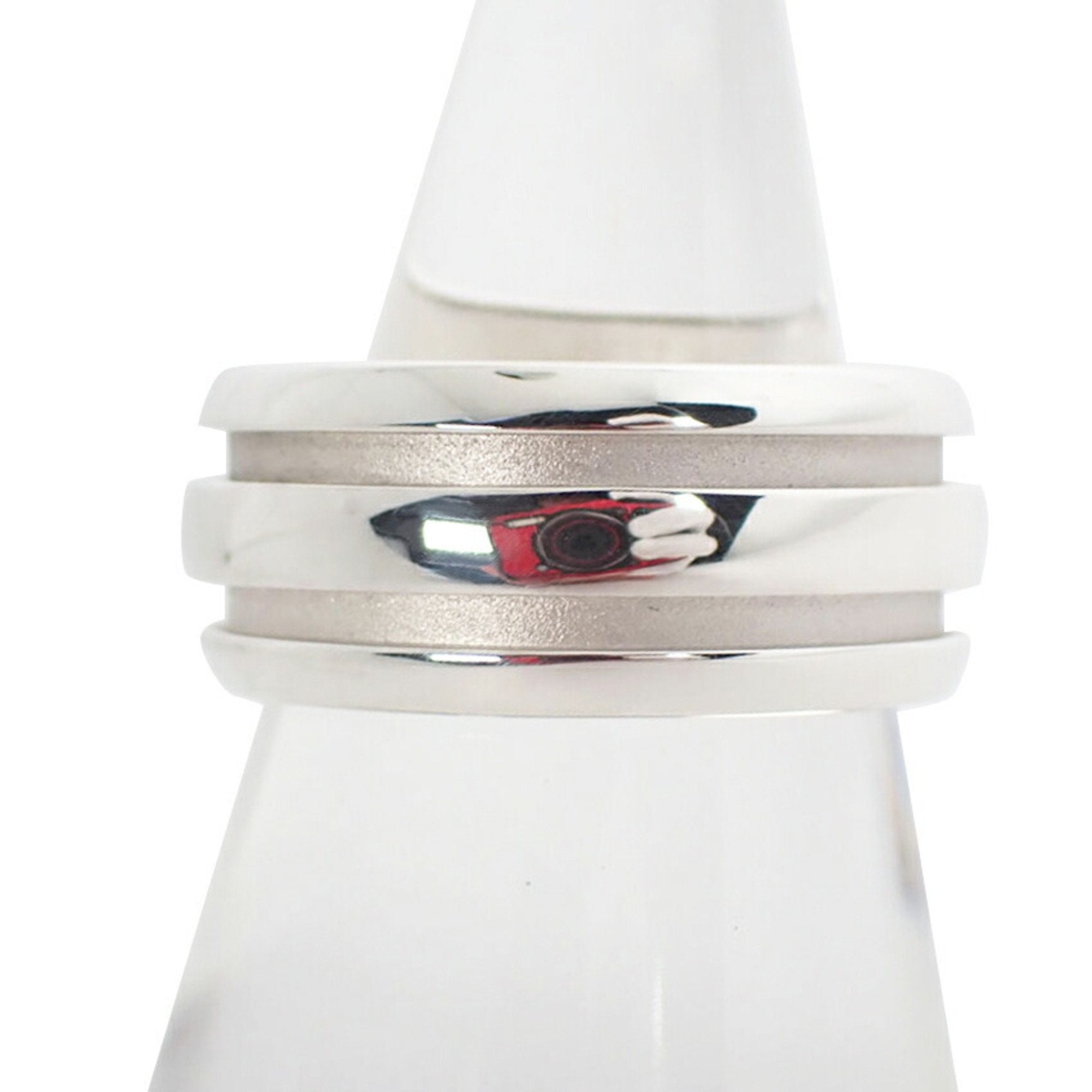 Tiffany Silver Silver Band Ring (Pre-Owned)